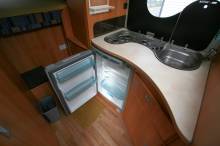 Vente Camping-car profilé d’occasion, grande soute, lit sur soute électrique, Challenger Mageo 115, à Roques proche de Toulouse (31)