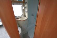 Achat Camping-car profilé d’occasion, grande soute, lit sur soute électrique, Challenger Mageo 115, à Roques proche de Toulouse (31)