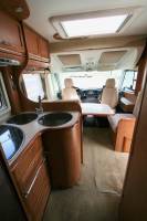 Camping-car intégral occasion, poids lourd, lit jumeaux, 3,0L, boîte auto, Rapido 966F, à Roques proche Toulouse (31)