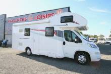 Camping-car occasion capucine, 7 places carte grise, 7 couchages, double dînette, Rimor Seal 9 à Roques proche Toulouse (31)