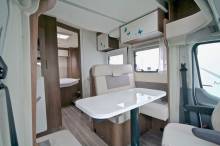 Vente Camping-car profilé d'occasion lit central, 4 couchages, Roller team Kronos 263 TL, à Roques près Toulouse (31)