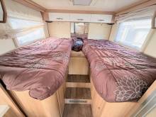 Vend Camping-car profilé occasion, lits jumeaux, lit de pavillon, 5 places carte grise et couchages, Roller team Kronos 284 TL, à Roques proche de Toulouse (31)