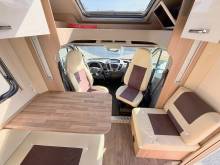 Vend Camping-car profilé occasion, lits jumeaux, lit de pavillon, 5 places carte grise et couchages, Roller team Kronos 284 TL, à Roques proche de Toulouse (31)