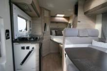 Vend Camping-car profilé d'occasion, récent, lit à la française,  moins de 6 m, Rapido C56, à Roques près Toulouse (31)