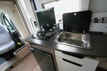 Vend Camping-car profilé d'occasion, récent, lit à la française,  moins de 6 m, Rapido C56, à Roques près Toulouse (31)