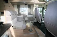 Camping-car profilé d'occasion, récent, lit à la française,  moins de 6 m, Rapido C56, à Roques près Toulouse (31)