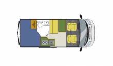 Vend Fourgon aménagé occasion, moins de 6 m, 2 couchages, Challenger Vany 114 SCS Start, à Roques proche de Toulouse (Midi-Pyrénées)