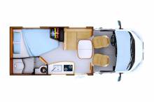 Achat Camping-car profilé d'occasion, récent, lit à la française,  moins de 6 m, Rapido C56, à Roques près Toulouse (31)