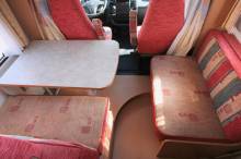 Vend Camping-car profilé occasion, moins de 6 m, lit à la française, 4 places, Bürstner T 605, à Roques proche de Toulouse (31)