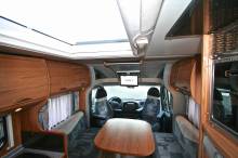 Achat petit Camping-car occasion profilé, lit à la française, salon face à face, moins de 7 m, Bürstner Privilège T630, à Roques proche de Toulouse 31