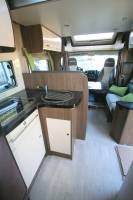 Camping-car profilé d’occasion, lit à la française, lit de pavillon, 4 couchages, moins de 7 m, Chausson Titanium TI 69, à Roques proche de Toulouse (31)