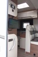 Camping-car profilé occasion, maxi-salon, lit de pavillon, 4 couchages, Dethleffs Trend T 6767 à Roques près Toulouse (31)