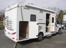 Vente Camping-car profilé occasion, maxi-salon, lit de pavillon, 4 couchages, Dethleffs Trend T 6767 à Roques près Toulouse (31)