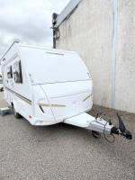 Caravane Occasion, lit transversal, 4 places, 4,70 m, Weinsberg CaraOne 390 QD, à Roques proche de Toulouse (31)