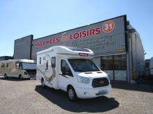 Camping-car profilé occasion Maxi-salon lit de pavillon moins de 7m Challenger 290 Quartz à Roques près Toulouse 31