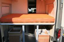 Fourgon aménagé, lit sur soute, 4x4, Clémenson aménagement  à Roques près Toulouse (31)