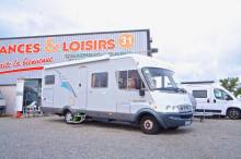 Camping-car intégral occasion 4 places sur Mercedes Hymermobil STARLINE 700 à Toulouse 31 Midi-Pyrénées.