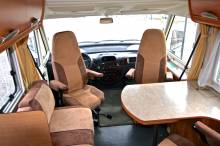 Camping-car intégral occasion 4 places sur Mercedes Hymermobil STARLINE 700 à Toulouse 31 Midi-Pyrénées.