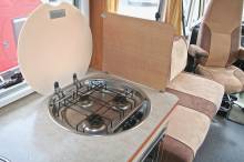 Camping-car intégral occasion 4 places sur Mercedes Hymermobil STARLINE 700 à Toulouse 31 Midi-Pyrénées.