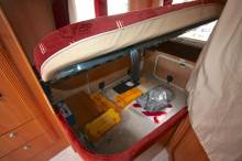 Camping-car intégral occasion moins de 7m, Mercedes, 4 couchages, petit prix, Pilote Galaxy 51, visible à Roques près Toulouse 31